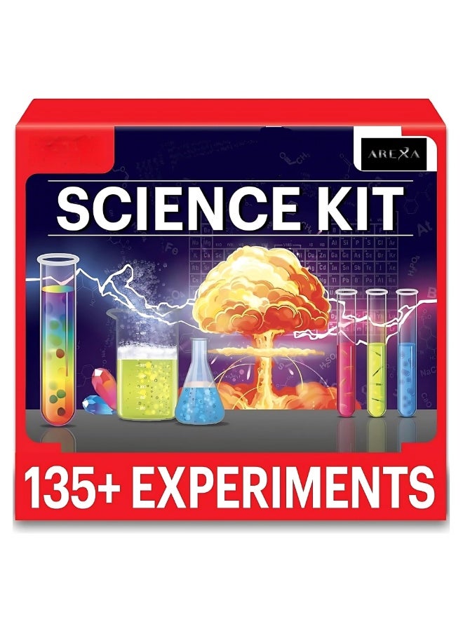 AREXA 135+ Science toy Experiments kit for kids, Toy Science Kit for Boys & Girls Ages 5 to 14 years| Birthday Gifts for 5+ Year Old Kids | Learning & Education toys, 135+ Experiments - Image 1