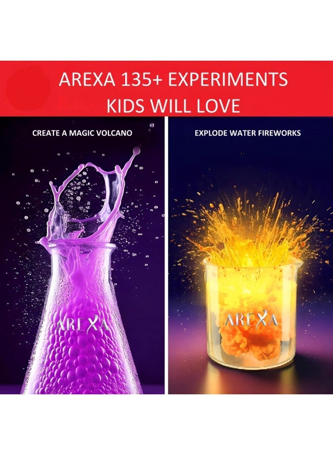 AREXA 135+ Science toy Experiments kit for kids, Toy Science Kit for Boys & Girls Ages 5 to 14 years| Birthday Gifts for 5+ Year Old Kids | Learning & Education toys, 135+ Experiments - Image 4