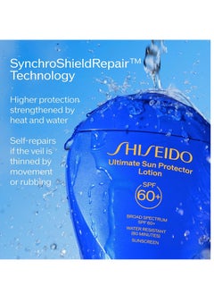 Shiseido Shiseido Ultimate Sun Protector Lotion - Invisible Broad-Spectrum Sunscreen for Face & Body - Lightweight Formula - All Skin Types  - Image 2