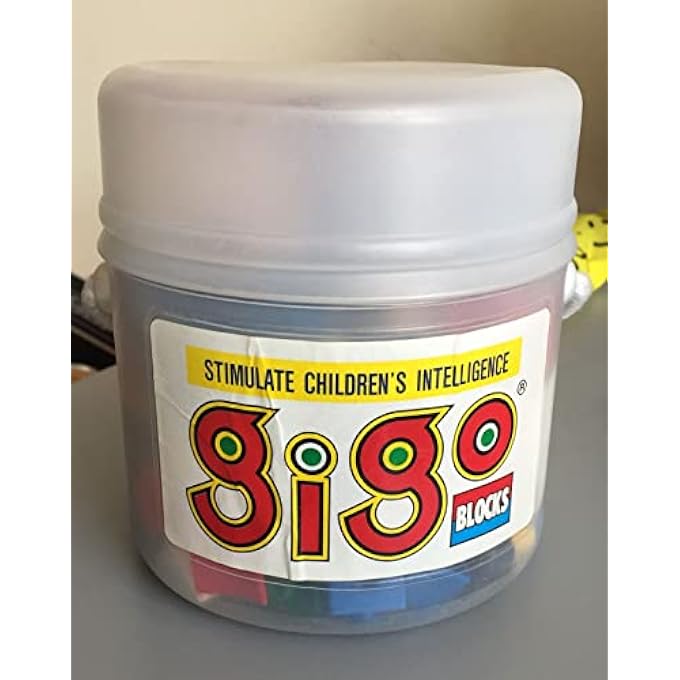 BLOCKS CONSTRUCTION TOYS 87-PIECES, MULTICOLOR