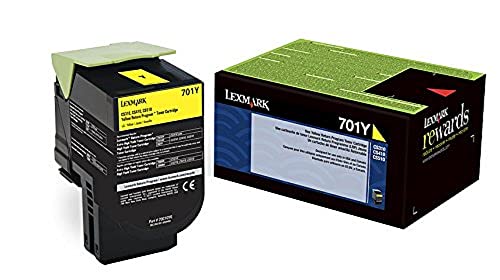 Lexmark 70C10Y0 Yellow Return Program Toner - Image 3