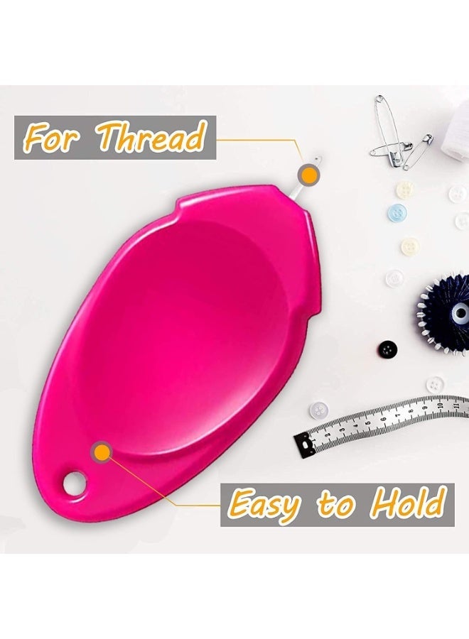 ChicAbode Needle Threaders, Needle Threader Tool, Needle Threaders for Hand Sewing with Clear Box, Simple Needle Threader Great for Needle Work, Sewing Machine, Embroidery, Cross-Stitch, 5 Colors Random - Image 2