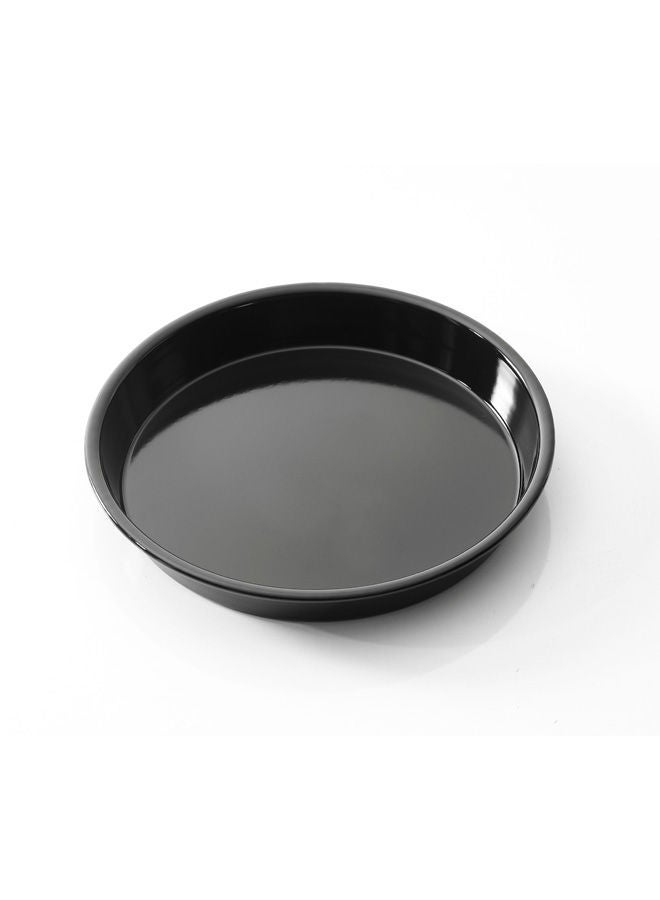 Easy Cooking Aluminium Non-Stock Round Baking Pan Black 20cm - Image 3