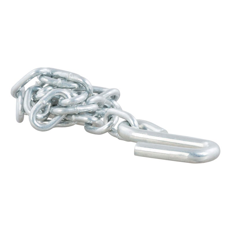 CURT 80020 27Inch Trailer Safety Chain with 38In S Hook 2000 lbs Break Strength - Image 2