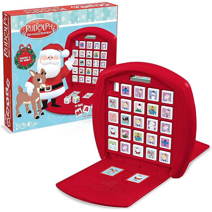 Top Trumps Match Game Rudolph - Family Board Games for Kids and Adults - Matching Game and Memory Game - Fun Two Player Kids Games - Memories and Learning, Board Games for Kids 4 and up - Image 2