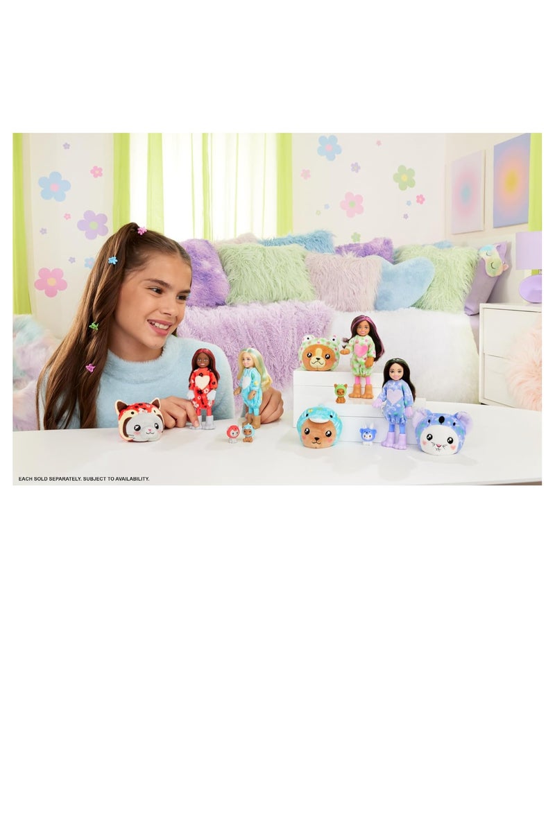 باربي اكشف عن سلسلة أزياء تشيلسي الصغيرة والإكسسوارات، الأرنب في شكل كوالا - Image 3