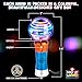 IPIDIPI TOYS Spinning Light Up Magic Wand for Kids 2 Pack LED Sensory Globe Wand Christmas Stocking Stuffers Light Up Toys Small Gift Goodie Bag Birthday Party Favors for Boys and Girls - Image 4