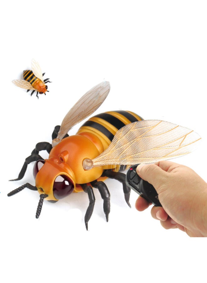 Strange Remote Control Fly/Bee/ladybug Simulation Trick Insect Infrared Remote Control Electric Toy-Color:9921-1 Fly (small Color Box) - Image 4