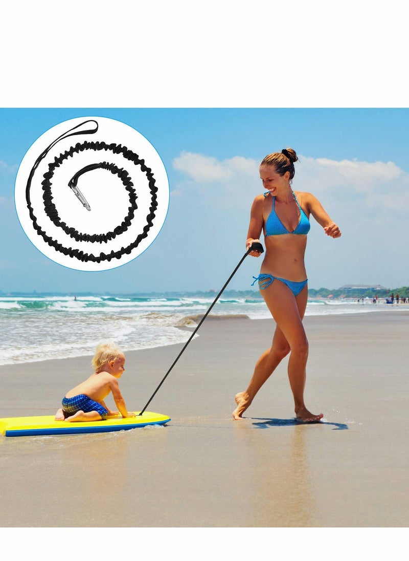 Excefore Kayak Paddle Leash, 4Pcs Leash Accessories Stretchable Coiled Rod for Kayaking Fishing Boating Canoeing SUP Rafting  - Image 4