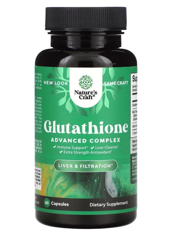 Nature's Craft Glutathione 60 Capsules 