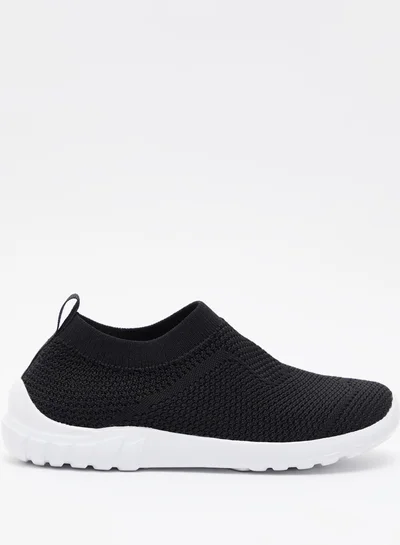 داش Boys Textured Slip-On Sports Shoes
