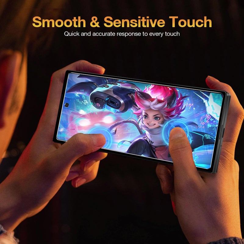 Asstar 2 Pack Samsung Galaxy Z Fold 7 Privacy Screen Protector, 9H Hardness Tempered Glass Front Privacy Screen Protector for Samsung Galaxy Z Fold 7 with Alignment Frame, Anti-Scratch Case Friendly Accessories Bubble Free - Image 5