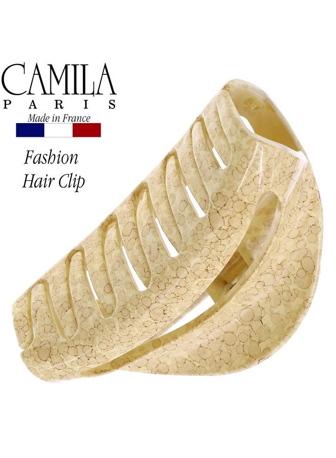 كاميلا مشبك شعر فرنسي Cp3191 من باريس للنساء، شعر سميك للشعر الطويل والمموج والمجعد للفتيات، مشابك مخلب شعر للفك، تصميم متين، مشبك مخلب كبير للشعر السميك، مقبض قوي لا ينزلق، صنع في فرنسا - Image 3