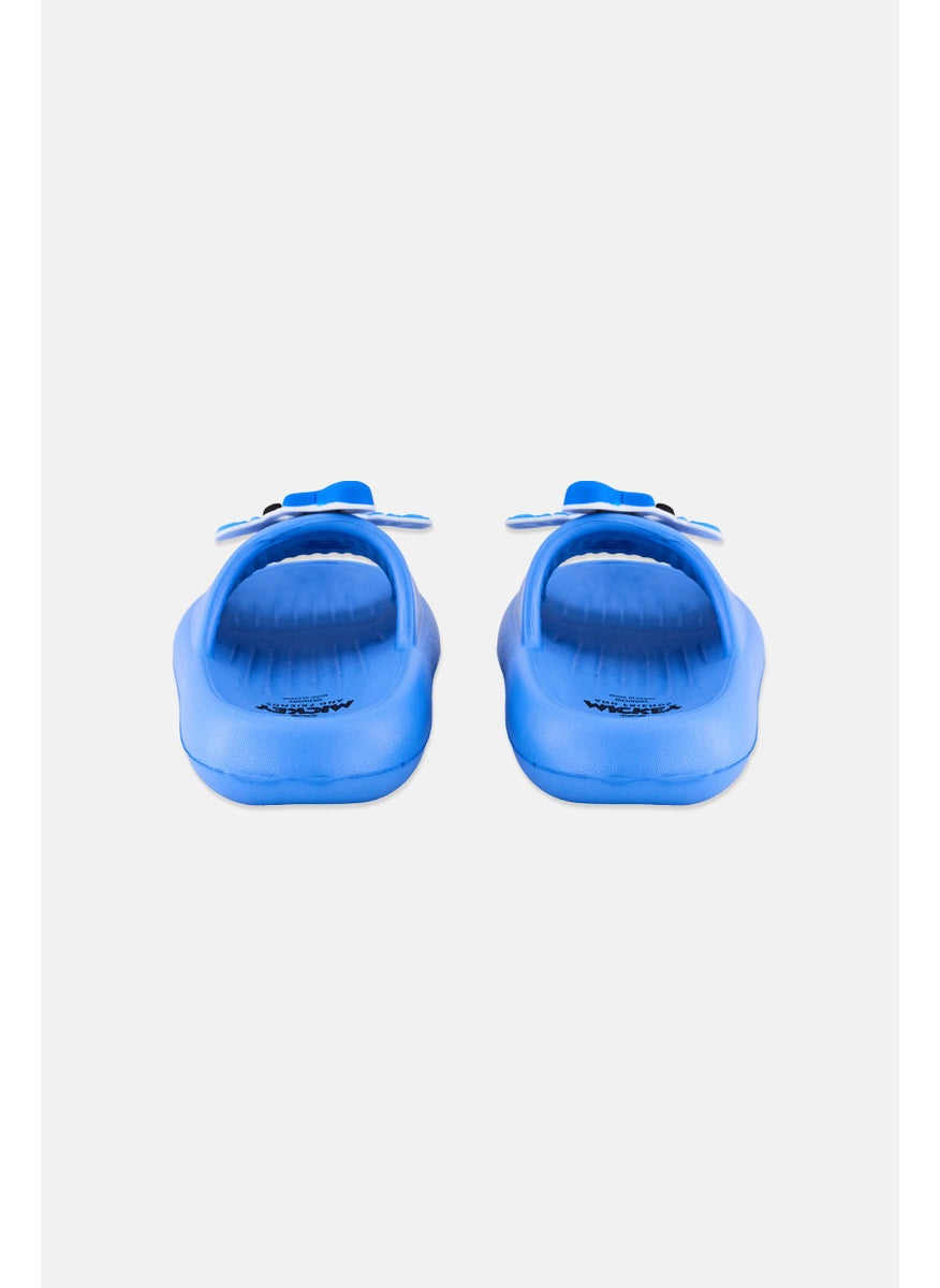 Disney Disney x Mickey And Friends Kids Boy Slip On Slides, Blue  - Image 4