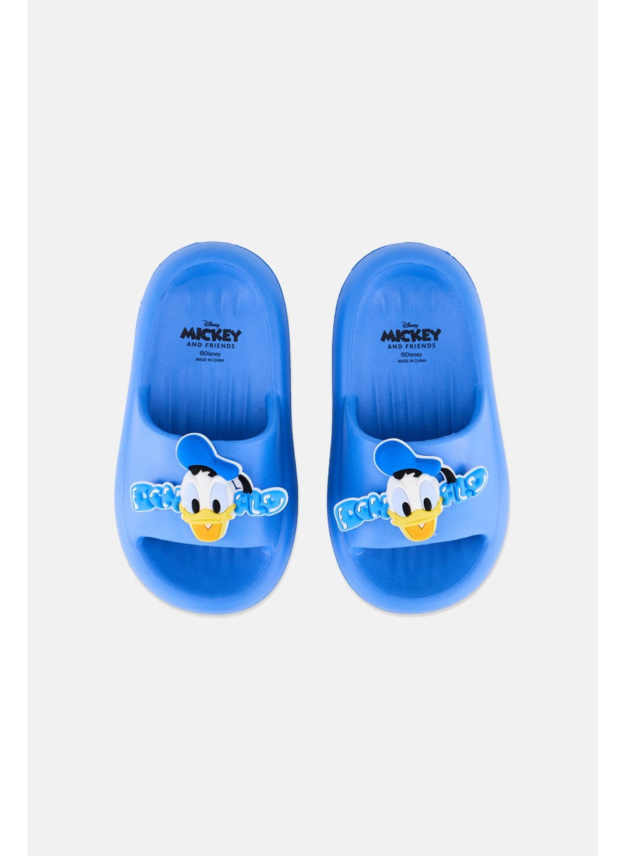 Disney Disney x Mickey And Friends Kids Boy Slip On Slides, Blue  - Image 3