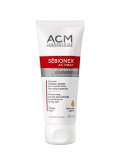 Acm Laboratoire Sebionex Actimat Tinted Anti-imperfection Skincare 40ml