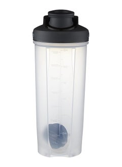 Contigo Contigo shake and go fit protein shaker bottle with mixer ball large bpa free drinking flask ideal for or nutrition shakes smoothies black 820 ml  - Image 4