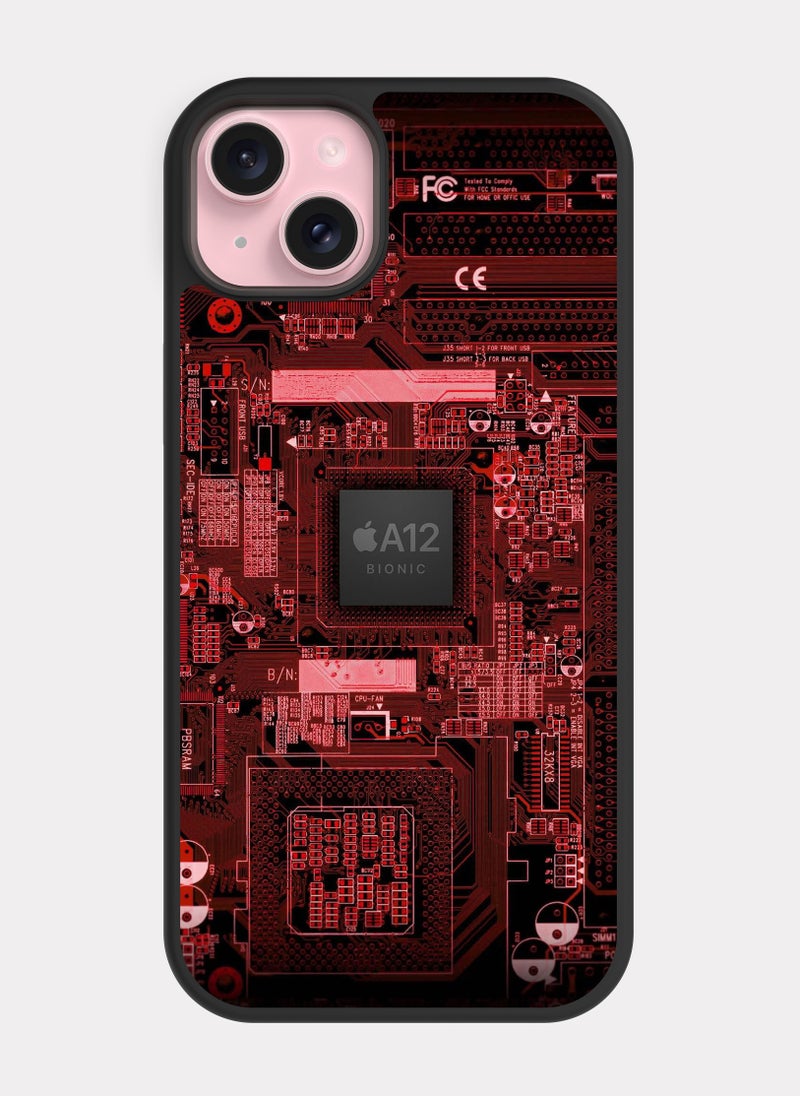 PXLAAT iPhone 15 Plus case cover Chipset Motherboard Engineer - Image 1