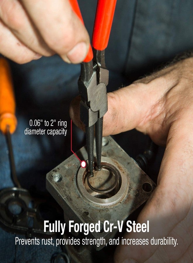 Sunex Tools Pliers, Snap Ring Set, 4 pcs. - Image 4