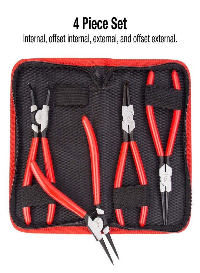 Sunex Tools Pliers, Snap Ring Set, 4 pcs. - Image 3