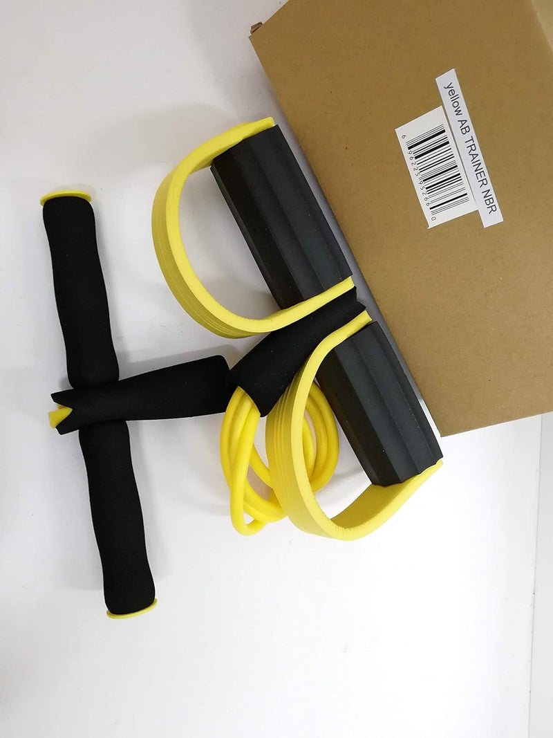 Tofreedomwind 20" 11" 4 Tubes Natural Latex Foot Pedal Elastic Pull Rope Fitness Equipment - Image 5