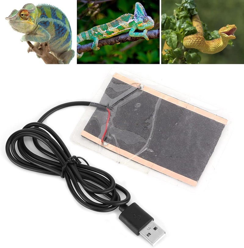 وسادة تدفئة للزواحف، فيلم تدفئة USB بدرجة حرارة 45˚C، وسادة تدفئة مصنوعة من ألياف الكربون للاستخدام المنزلي أو في الهواء الطلق يوميًا - Image 5