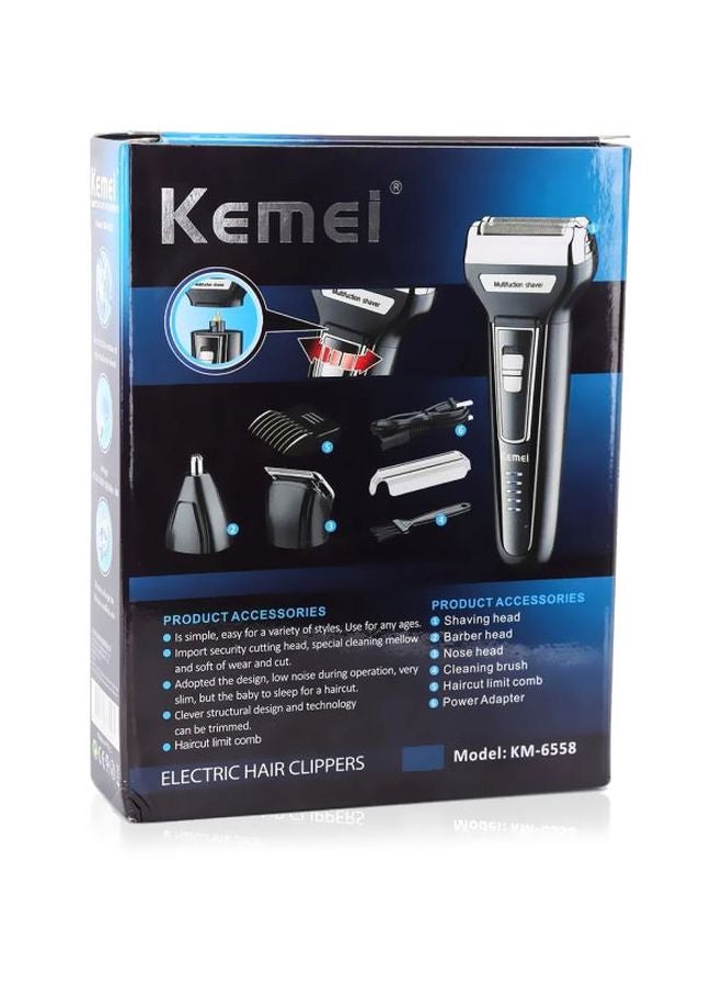 Kemei KM-6558 3-In-1 Electric Trimmer Set Black - Image 2