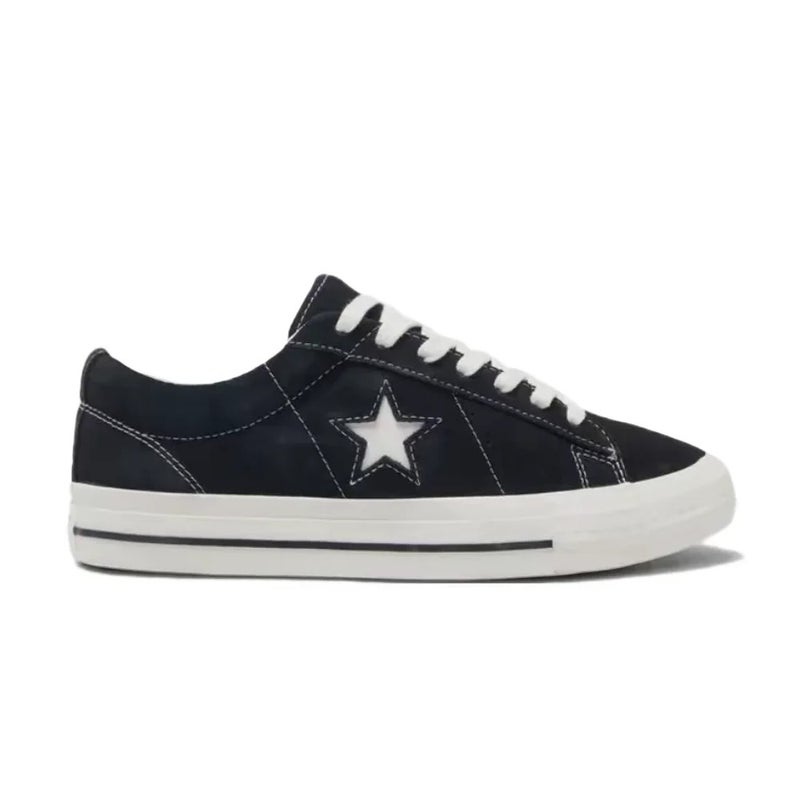 Converse One Star 95 Minimalist Retro Low-Top Casual Sneakers for Men and Women - Black A14711C - Image 4