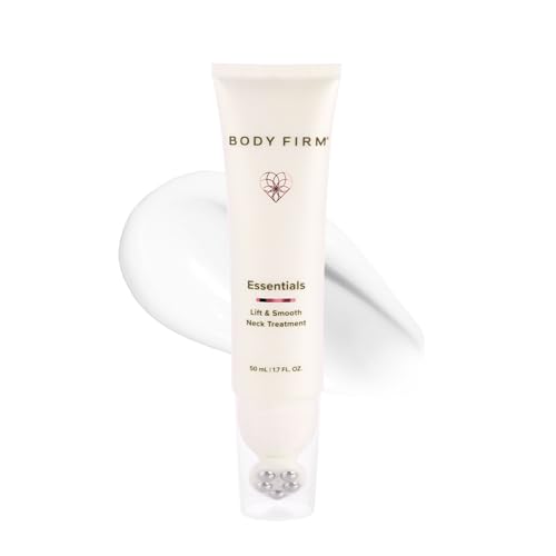 Body Firm Crepe Erase Lift Smooth Neck Serum Firming Neck Cream Anti Aging Serum With TruFirm Technology Peptides Caffeine Vitamin B3 Skin Care For Women Roller Ball Applicator 17 FL Oz - Image 1