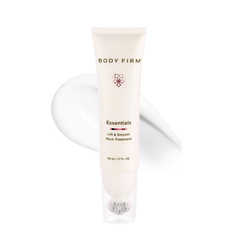 Body Firm Crepe Erase Lift Smooth Neck Serum Firming Neck Cream Anti Aging Serum With TruFirm Technology Peptides Caffeine Vitamin B3 Skin Care For Women Roller Ball Applicator 17 FL Oz - Image 2