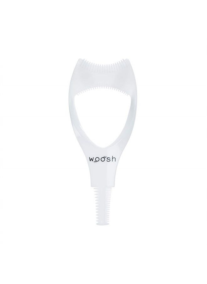 Woosh Beauty, The Mascara Shield, Protects Eyelids from Mascara Smudges, Eyebrow & Eyelash Comb, No More Clumps, Lengthening & Curling  - Image 1