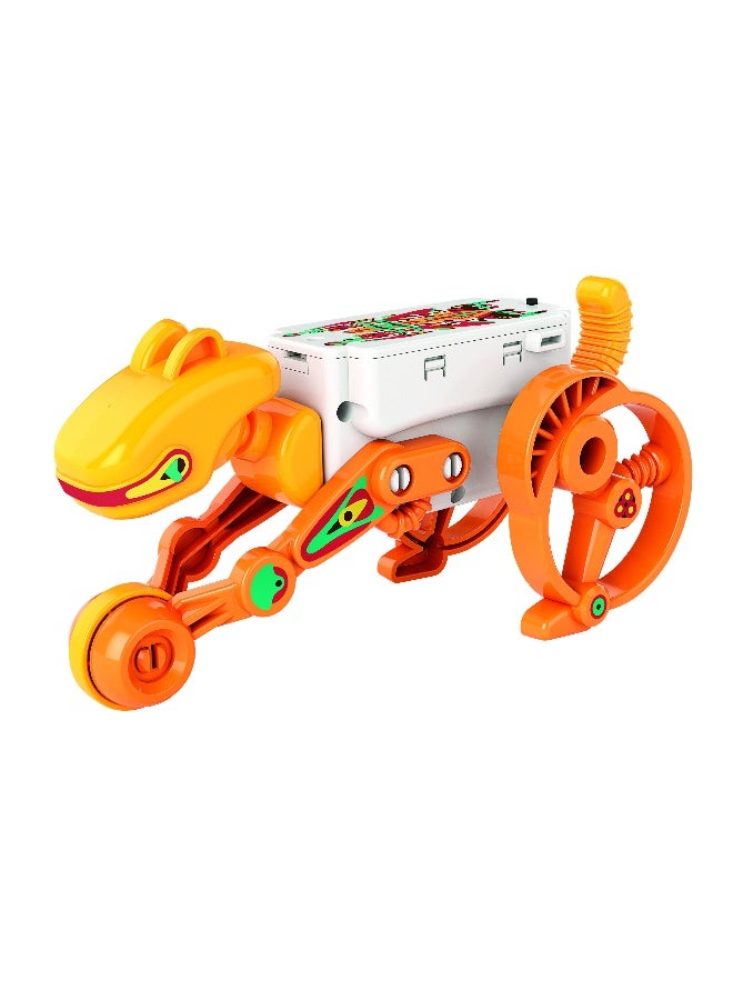 Clementoni Runner Action Robot, Battery Operated | Assemble the Robot | STEM Toys | Science Toys | Educational & Learning Toy | Gift for Kids and Science Lover - Image 2