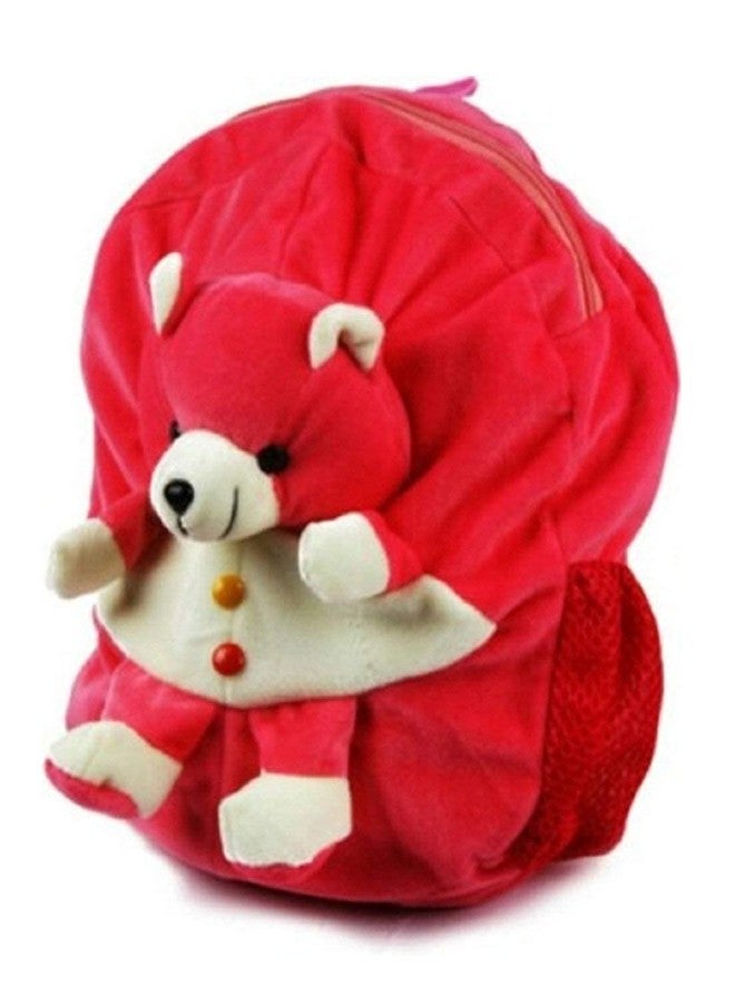 Naturex Soft Toys Kids School Bag Appu Cartoon Animal Bags With Pocket for Kids, Girls, Boys, 1-7 Years (Pink) - Image 3