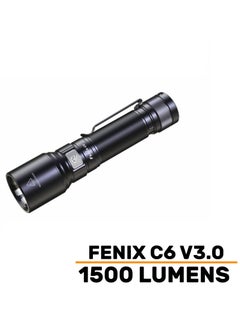 fenix ​​C6 V3.0 High Performance Handheld Rechargeable Small Flashlight with Magnetic Base Can Be Installed Max 1500 Lumens  - Image 1