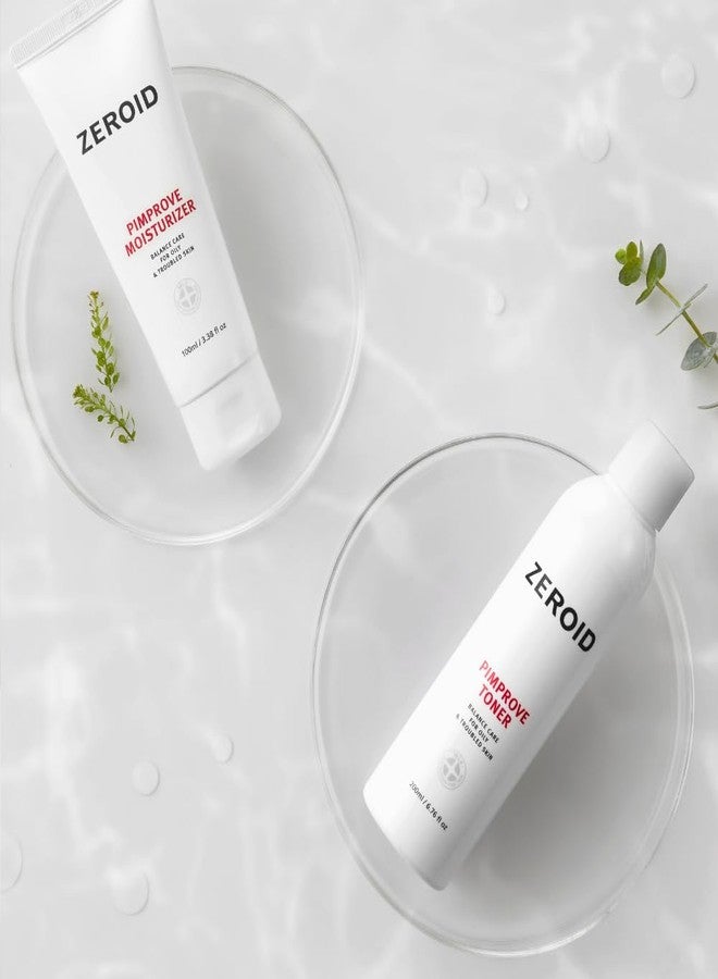 ZEROID | Pimprove Facial Toner | Skin Barrier with Hyaluronic Acid & Ceramide | pH Balanced Face Toner for Oily & Sensitive Skin | Korean Skincare | Facial Deep Hydrating | 6.76 fl oz (200ml) - Image 4