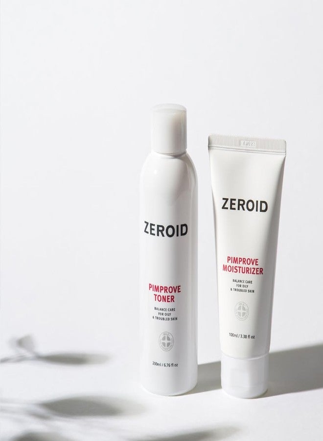 ZEROID | Pimprove Facial Toner | Skin Barrier with Hyaluronic Acid & Ceramide | pH Balanced Face Toner for Oily & Sensitive Skin | Korean Skincare | Facial Deep Hydrating | 6.76 fl oz (200ml) - Image 5