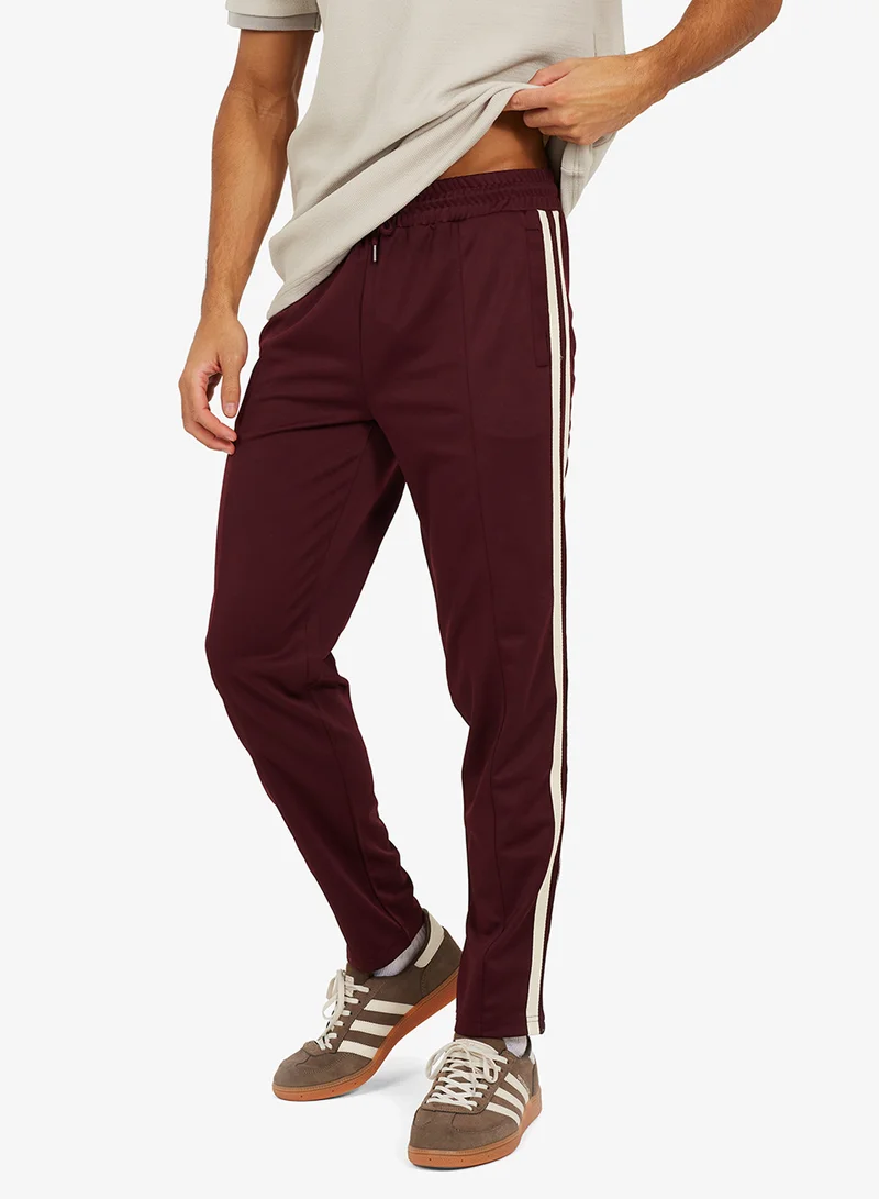 Stripe Detail Oversized Joggers