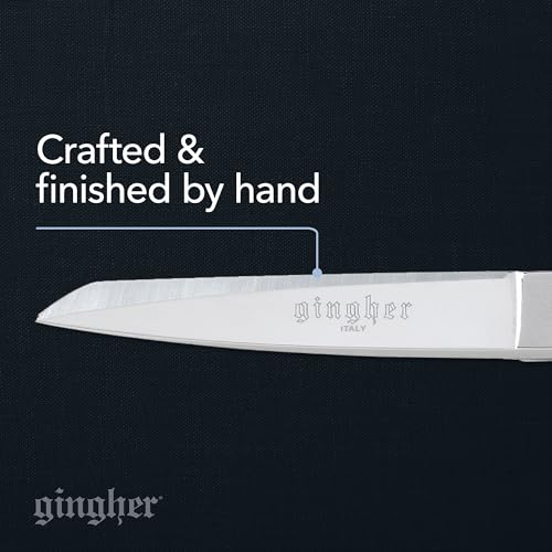 Gingher Dressmaker's Fabric Scissors, 8" Stainless Steel Shears, Sharp Knife Edge Steel Sewing Shears with Protective Sheath for Fabric Cutting and Tailoring - Image 5