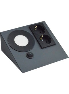 Erva Under Counter Socket Double Panel Spot ERV4130-G 