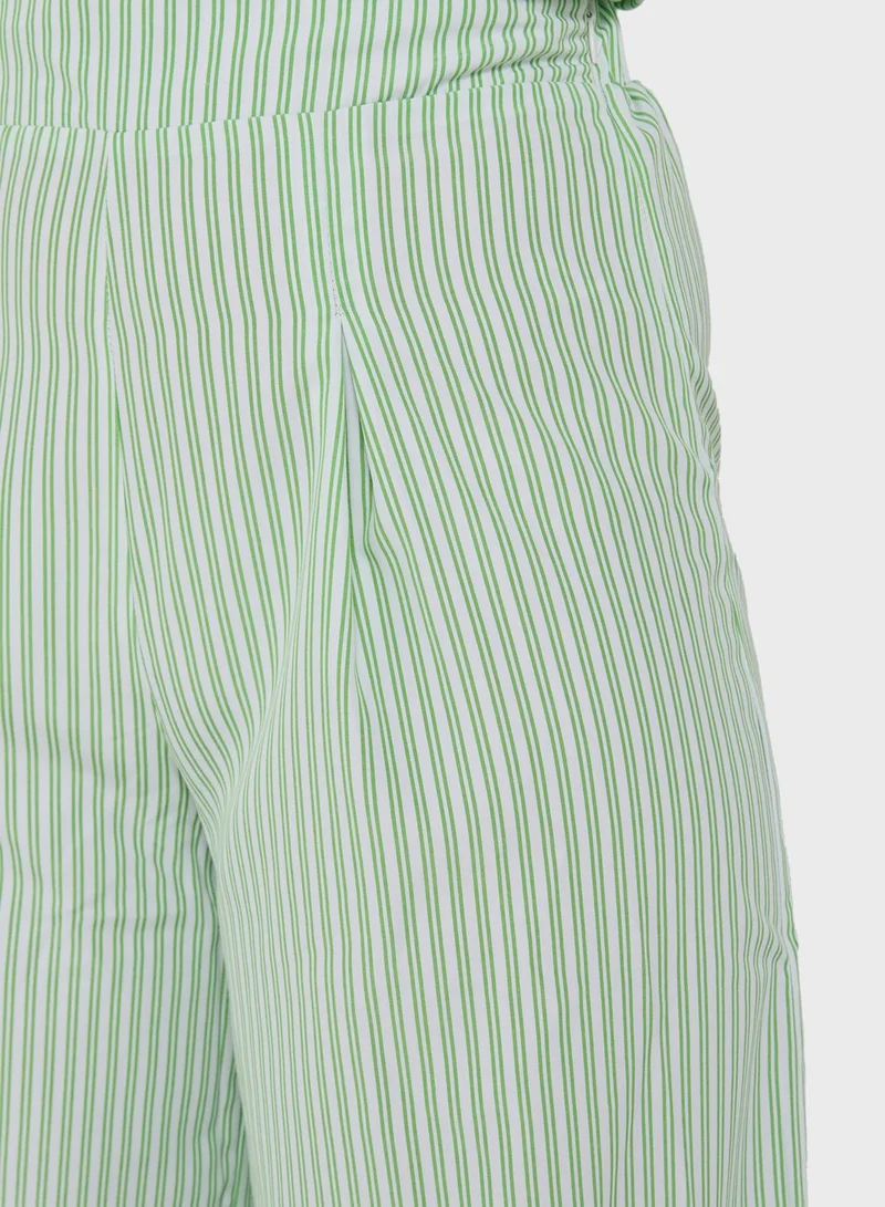 ELLA Stripe Flared Pants