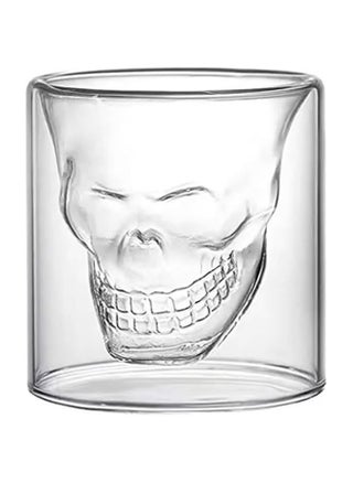 Skull shaped double layer borosilicate glass cup for hot and cold drinks 75ml - pzsku/ZD63947B11CC3DB96AFA9Z/45/_/1724430573/7dcae742-31c2-4b8c-b777-b1894334a0a1