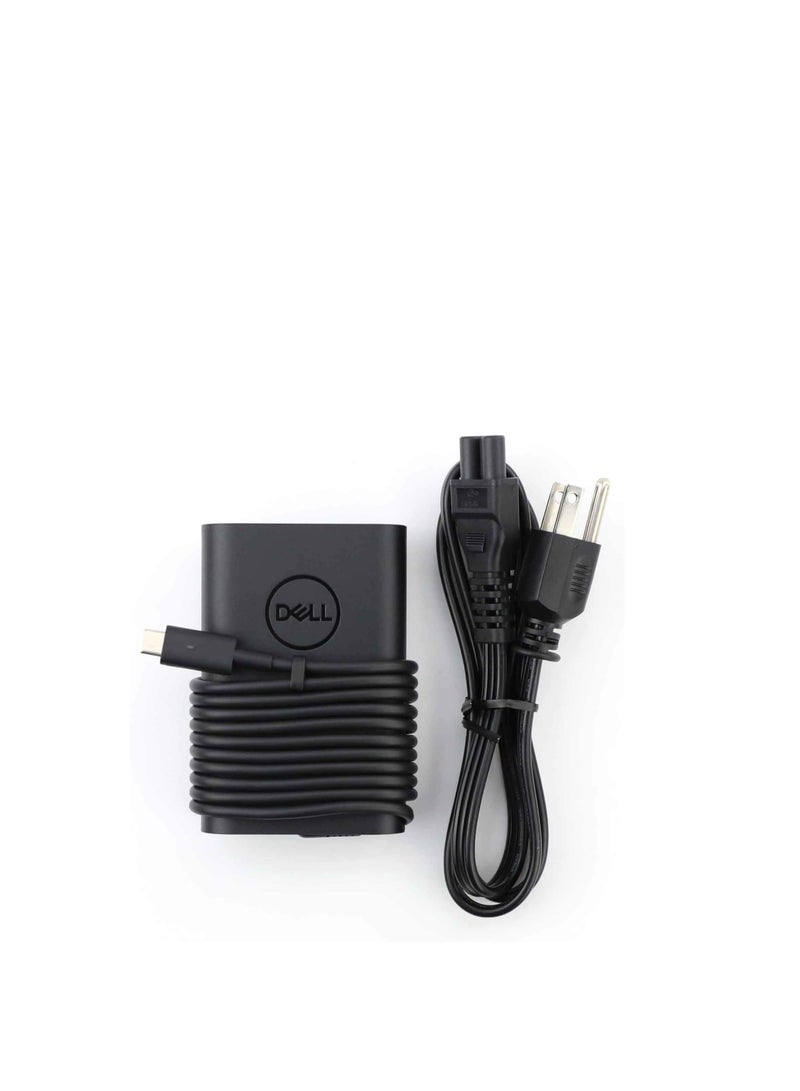 Terabyte Dell Laptop Charger 65W AC Power Adapter With Type c Tip Include Cord For Xps12 - Image 1
