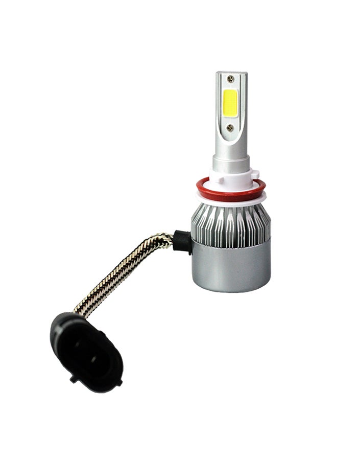1Pcs Car LED Headlight LED Driving Light Headlamp Bulb All-in-one Conversion Kit H11 18W 6000K 3000LM - Image 1
