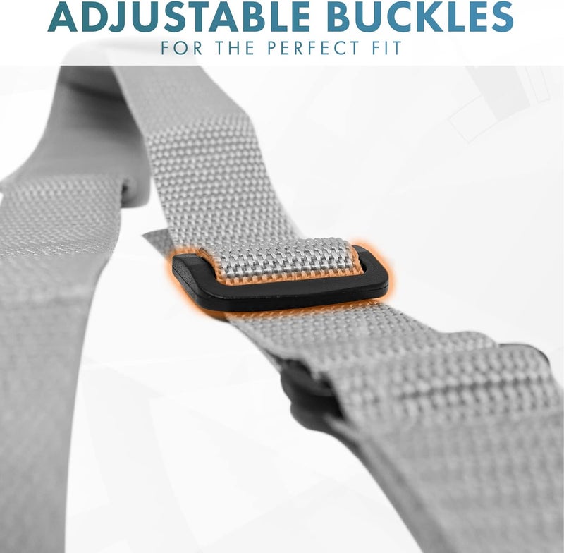 Actesso Web Medical Arm Sling Designed to immobilise and stabilise the arm wrist and shoulder following injuries or for a broken arm and cast support Large - Image 3