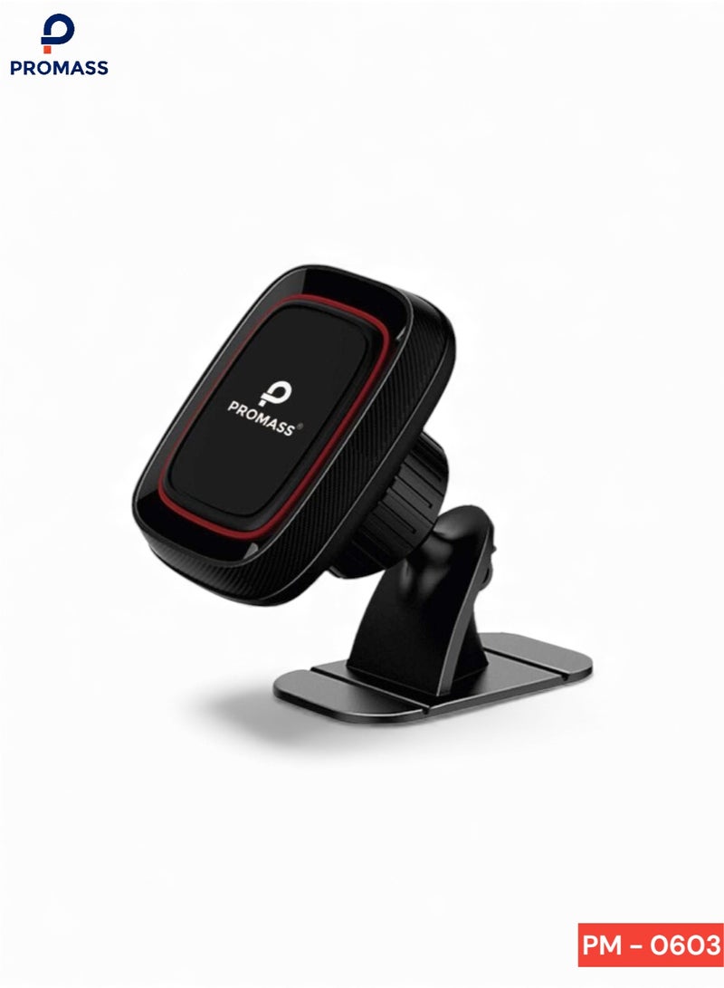 بروماس حامل جوال مغناطيسي للسيارة والمنزل والمكتب (قابل للتعديل للدوران 360 درجة) تصميم الحامل مدمج وقابل للطي, يستخدم مباشرة مع سلسلة ايفون 17 16 15 14 13 12 11 و جالكسي S25 S24 S23 S22 مناسب لجميع الهواتف مقاس 4 7.9 بوصة ماج سيف - Image 1