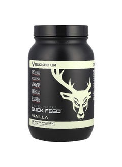 Bucked Up Bucked Up, Buck Feed™, Original Protein, Vanilla, 33.12 oz (939 g)  - Image 1