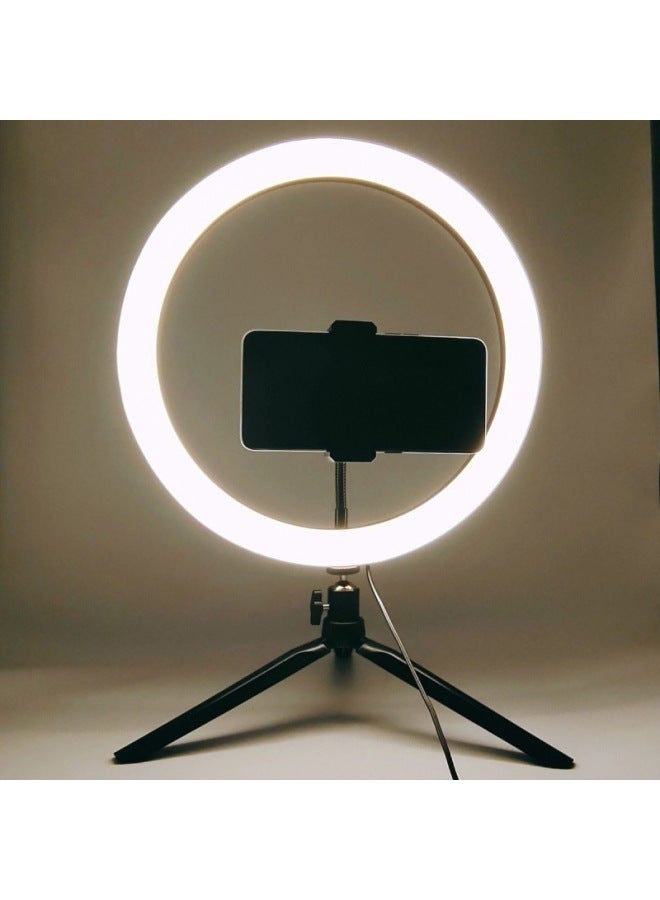 Loquat Special Mobile Phone For Taking Pictures Of Atmosphere Lights Live Light Anchor Beauty Tender Skin Live Light Internet Red Anchor Light-Specifications:13inch Lamp (33cm)-abs Tripod;  - Image 1