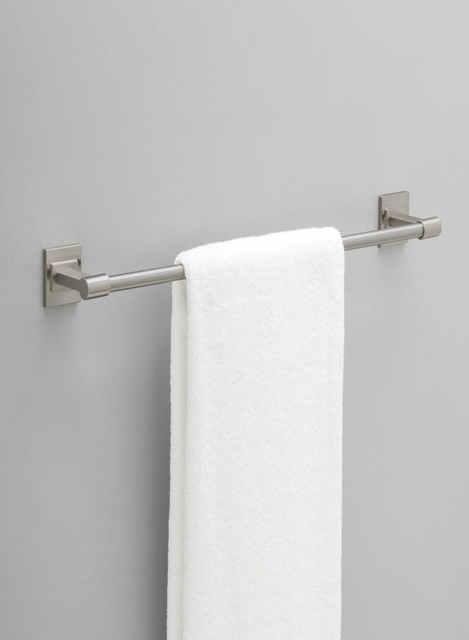 Delta Faucet McLaren (1-Pack) 24" Bathroom Towel Rack/Bar, SpotShield Brushed Nickel, Wall Mounted MCL24-BN - Image 2
