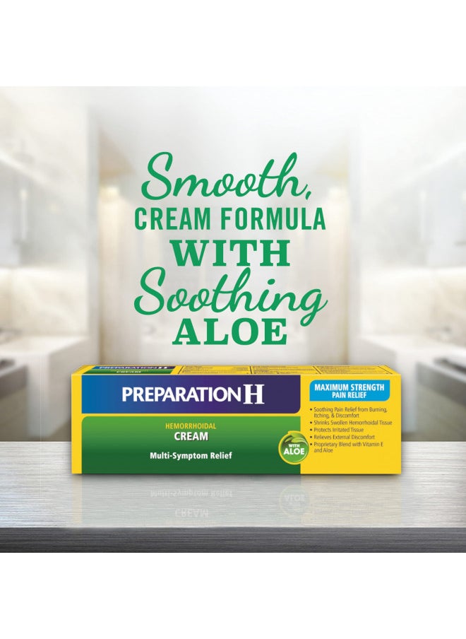 Preparation H Preparation H Hemorrhoid Cream with Aloe for Multi-Symptom Relief - 1.8 Oz Tube  - Image 3