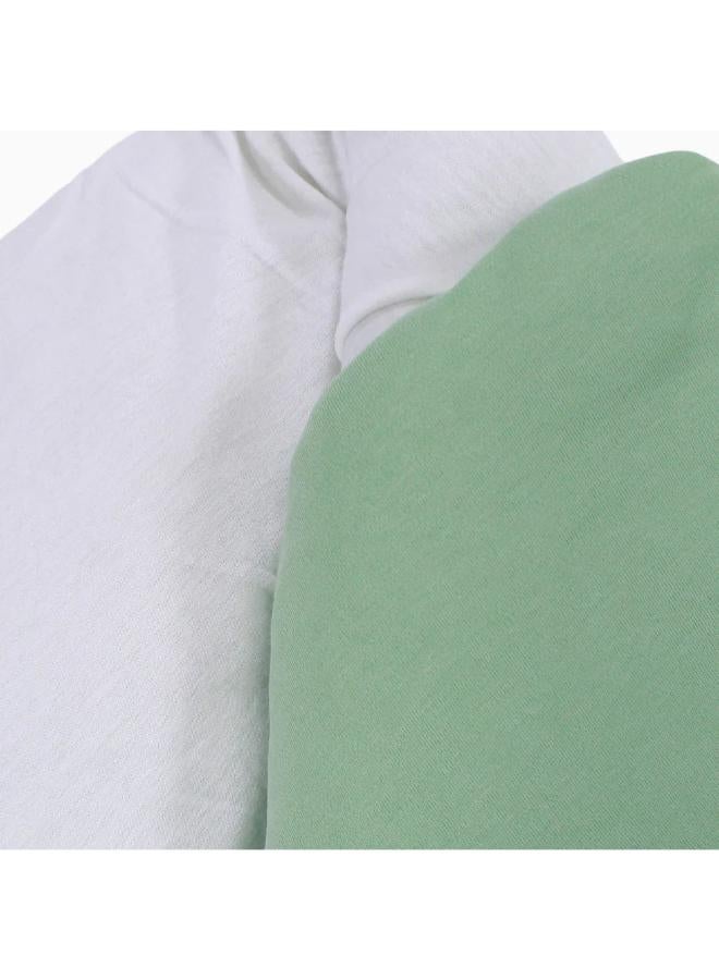 Berceau Baby Cotton Duvet - Off-White Safari Design - Image 3